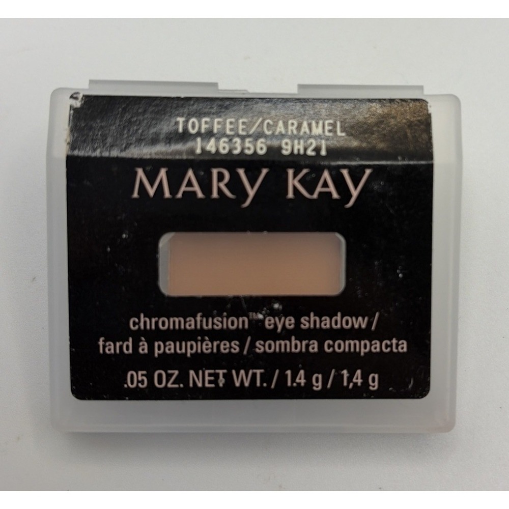 Mary Kay CHROMAFUSION EYE SHADOW 0.05 Oz Toffee Caramel 107656 New